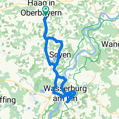 Sonntagsrunde nach Wasserburg