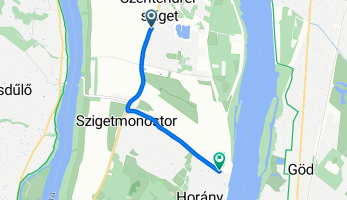 Csóka utca - Monostori utca