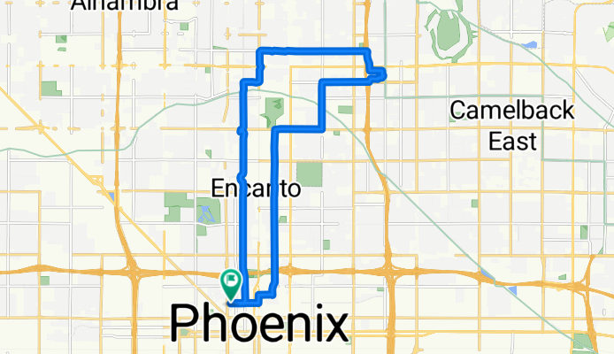 N 7th Ave, Phoenix to N 7th Ave, Phoenix