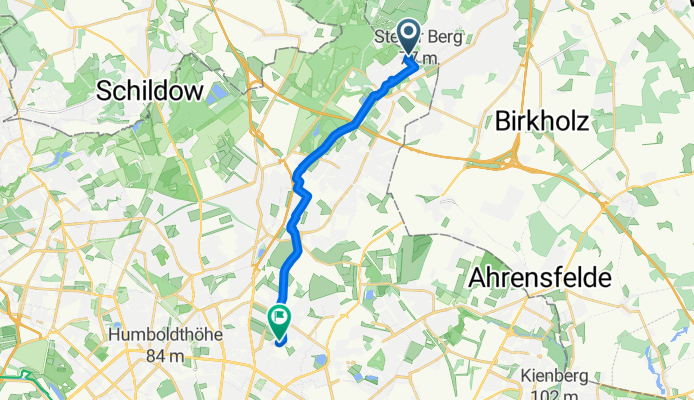 Hörstenweg nach DGZ-Ring