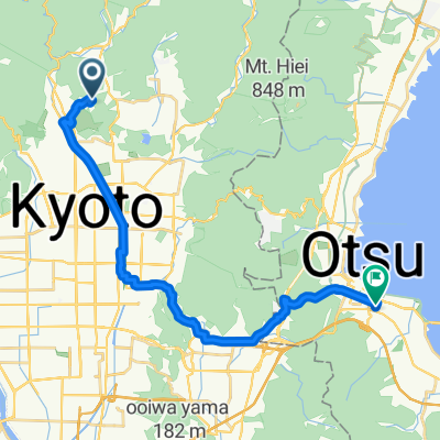 上賀茂本山, 京都市へ本宮1丁目, 大津市