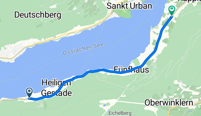 Ossiachersee Süduferstraße - Ossiach