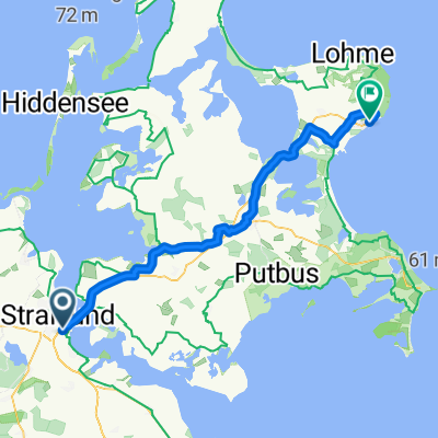 Bahnweg, Stralsund to Bahnhofstraße, Sassnitz