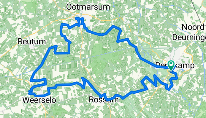 Fietsroute Landgoederen - Ootmarsum