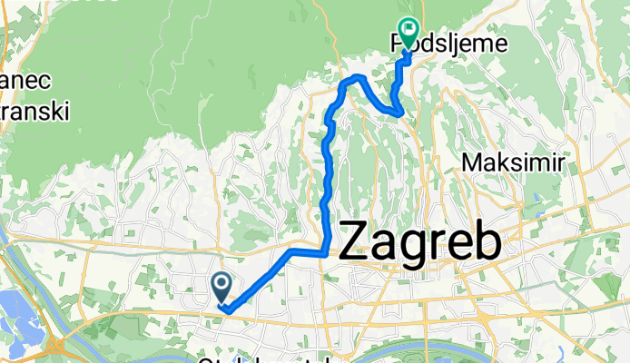 Ulica Vlade Gotovca to GraÄec