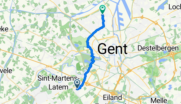 Henry Stanleylaan, Ghent to Vinkeslagstraat, Ghent