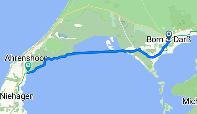 Chausseestraße nach Hafenweg