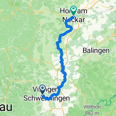Villingen-Schwenningen - Horb am Neckar