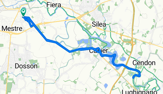 Via Sant'Antonino nach Via Giovanni Battista Tiepolo