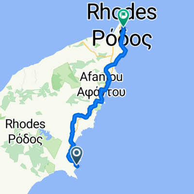 Lindos nach Rodos
