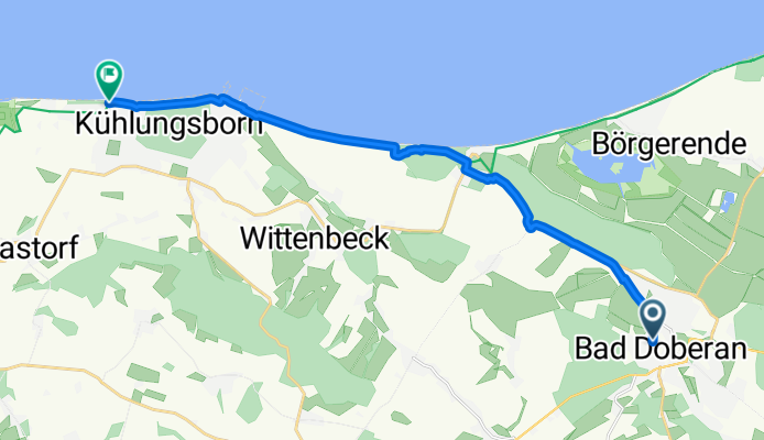 Am Markt nach Tannenstrasse Kühlungsborn