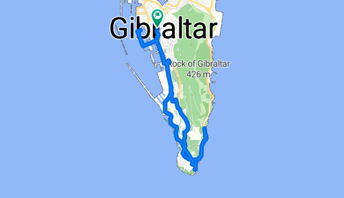 Europort Ave, Gibraltar to Queensway, Gibraltar