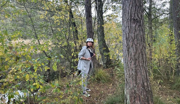 Foto 1 de la ruta de Bikemap "Pałacowa, Sasino do Bałtycka, Lubiatowo"