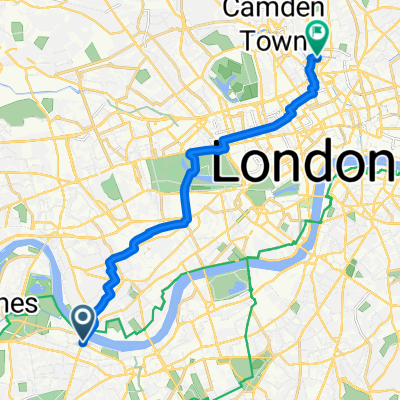 Putney to King's Cross