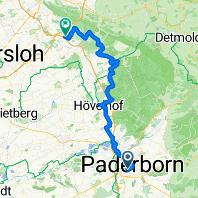 Paderborn to Sennestadt