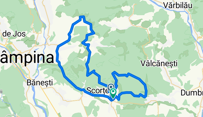 eMTB Cerbu Bike Inn: Bordeni  - Cocorasti - Telega pe Drumul Stejarului