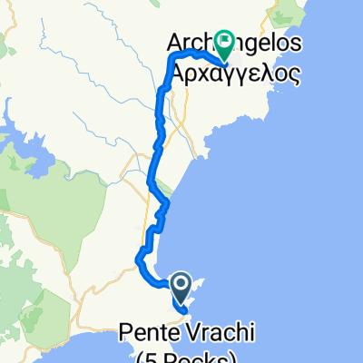 Lindos nach Archangelos