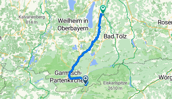 Mittenwald - Wolfratshausen