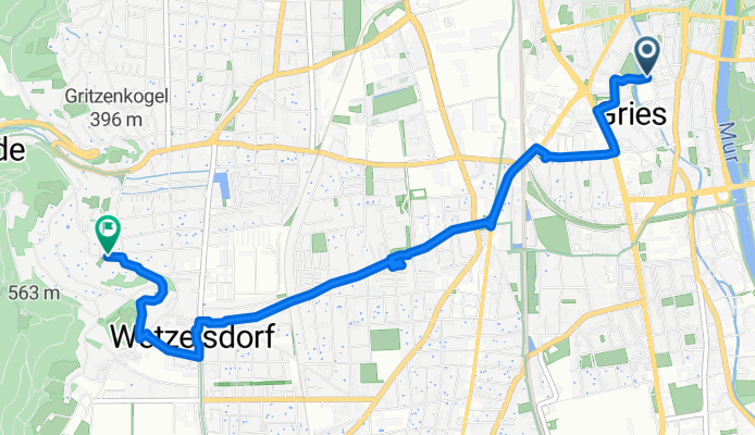 Albert-Schweitzer-Gasse, Graz nach Erdbergweg, Graz