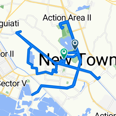 OAK to Jatragachi Canal Road