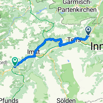 Von Seefeld in Tirol bis Zams