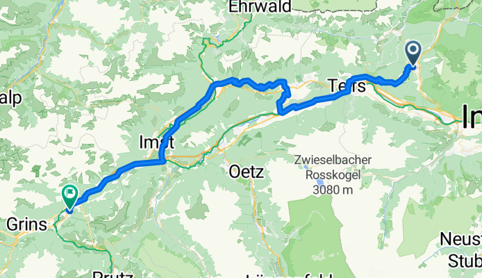 Von Seefeld in Tirol bis Zams