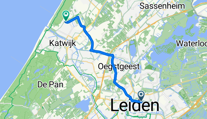 Brandewijnsgracht, Leiden to Keplerlaan, Noordwijk