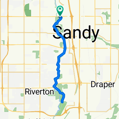 Jordan River Pkwy, West Jordan to Jordan River Pkwy, West Jordan
