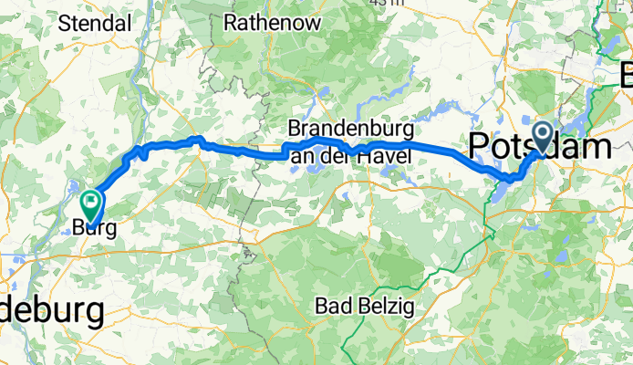 Potsdam - Tangerhütte