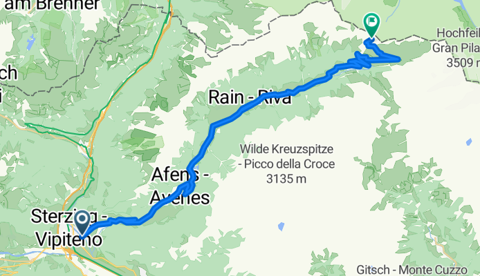 PASSO DI VIZZE-PFITSCHERJOCH (desde Vipiteno)