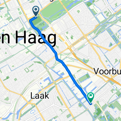 Haagse Bos, The Hague to Prinses Mariannelaan, Voorburg