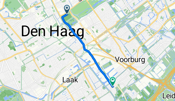 Haagse Bos, The Hague to Prinses Mariannelaan, Voorburg