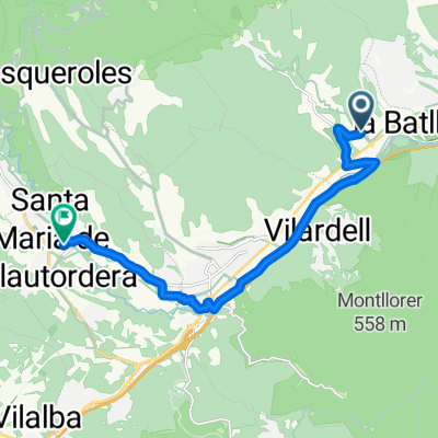 From Gualba to Santa Maria de Palautordera
