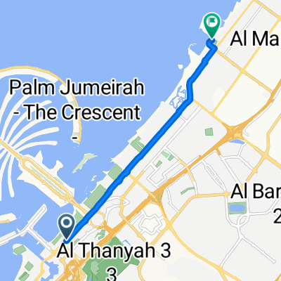 Al Naseem Street, Dubai to Al Soon Street, Dubai