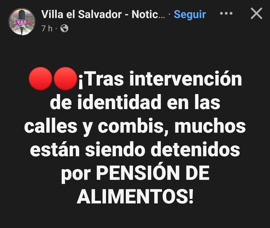 De PerĂş a Calle Carlos Gonzales Candamo