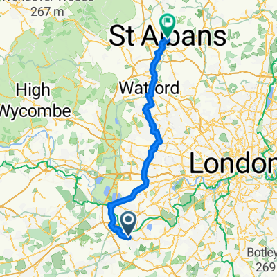 Weybridge - Cheshunt