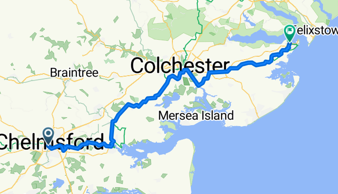 Chelmsford - Parkston/Harwich