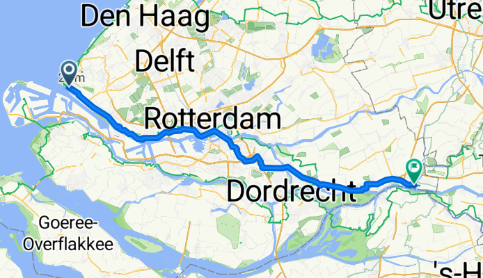 From Hoek van Holland to Drimmelen