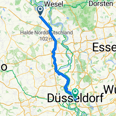 From Venlo to Düsseldorf