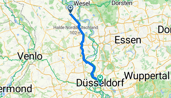 From Venlo to Düsseldorf