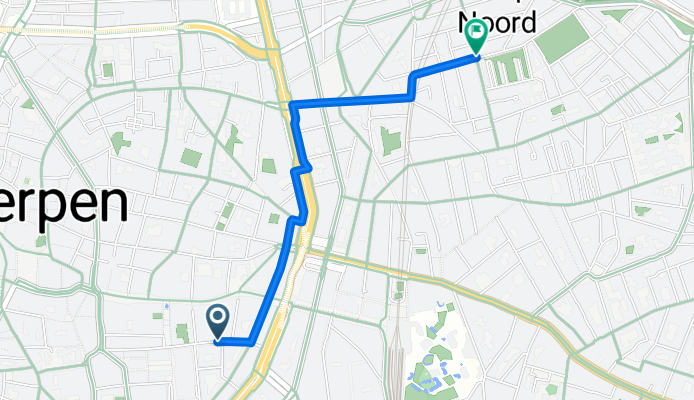 Meistraat, Antwerpen naar Tulpstraat, Antwerpen