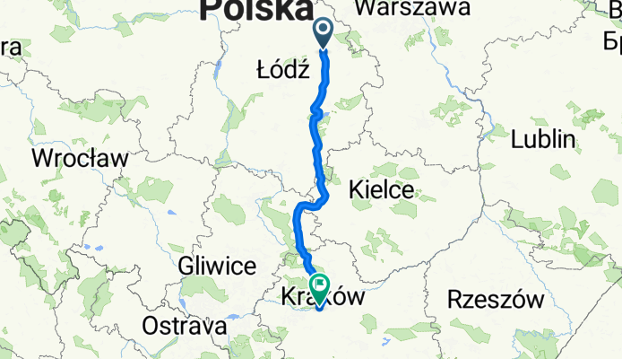Lipce Reymontowskie - Kraków