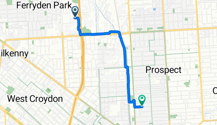 Days Rd, Regency Park to Braund Rd, Prospect