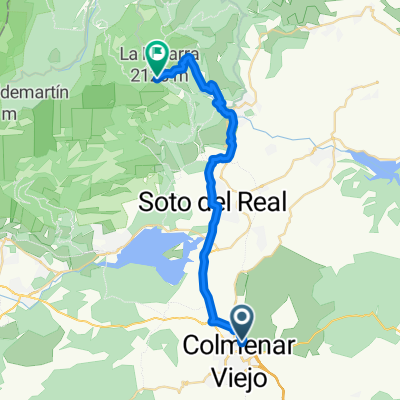From Colmenar Viejo to Rascafría