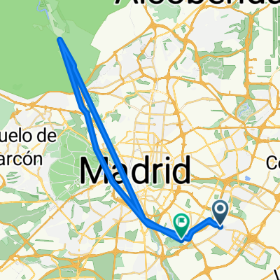 de Vallecas a el Pardo