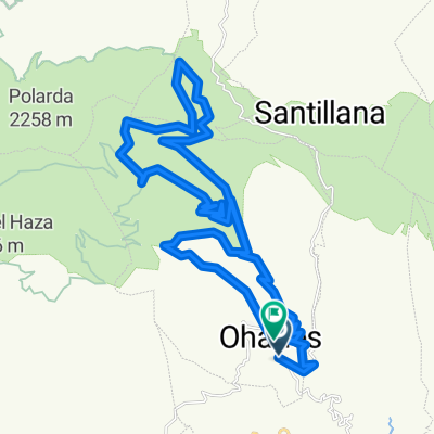 Ohanes- Cantarranas-Collado del Espino- Fuente del Cerrajero-Sulayr-Cerro de la Coronela-Cantarranas-Sendero de Ohanes