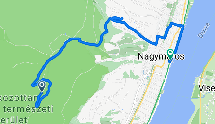 Nagymaros-Nógrád, Nagymaros - Béla király sétány, Nagymaros