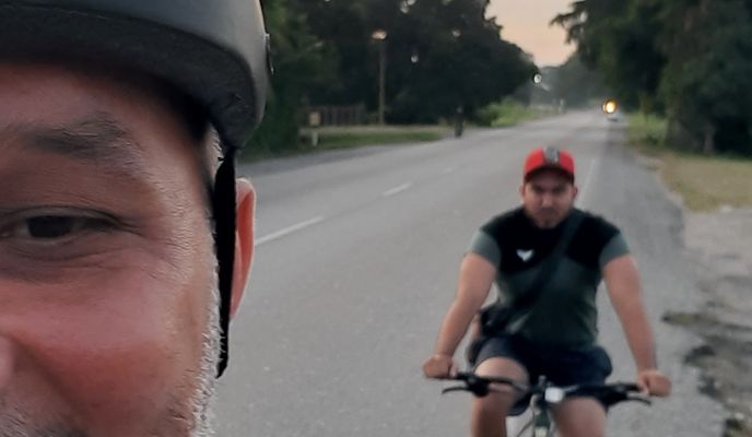 Foto 1 de la ruta de Bikemap "De 98QF+882 a Avenida Marín Albarico entre y Local Nro." Foto 1 de la ruta de Bikemap "De 98QF+882 a Avenida Marín Albarico entre y Local Nro."