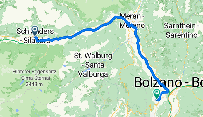 Von Schlanders bis Eppan an der Weinstrasse