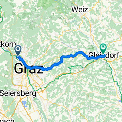 Graz nach Gleisdorf
